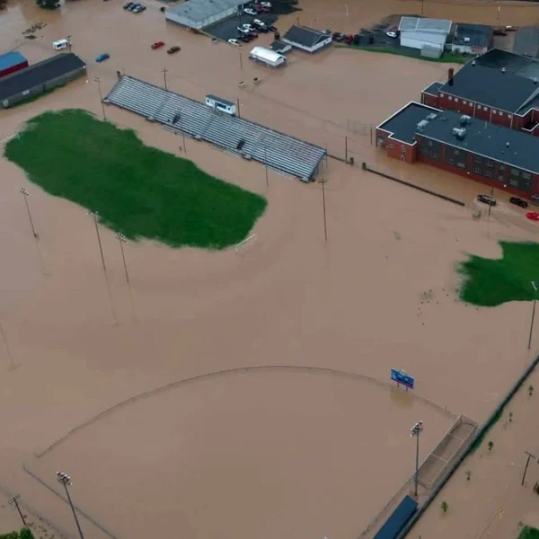 Severe flooding in West Virginia on July 21, 2026