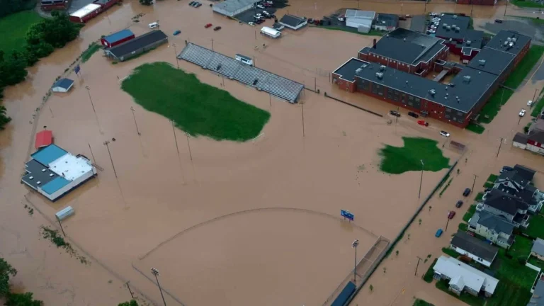 Severe flooding in West Virginia on July 21, 2026