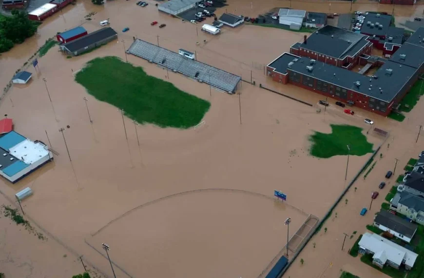 Severe flooding in West Virginia on July 21, 2026