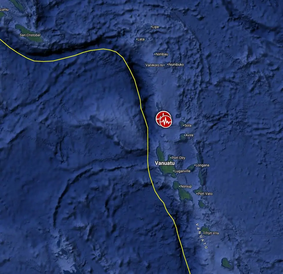 epicenter m6.0 earthquake vanuatu july 24 2026 bg