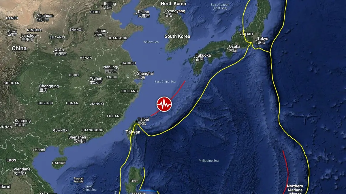 epicenter m6.1 earthquake ryukyu japan july 3 2026