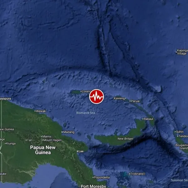 epicenter m6.4 earthquake bismarck sea papua new guinea july 13 2026