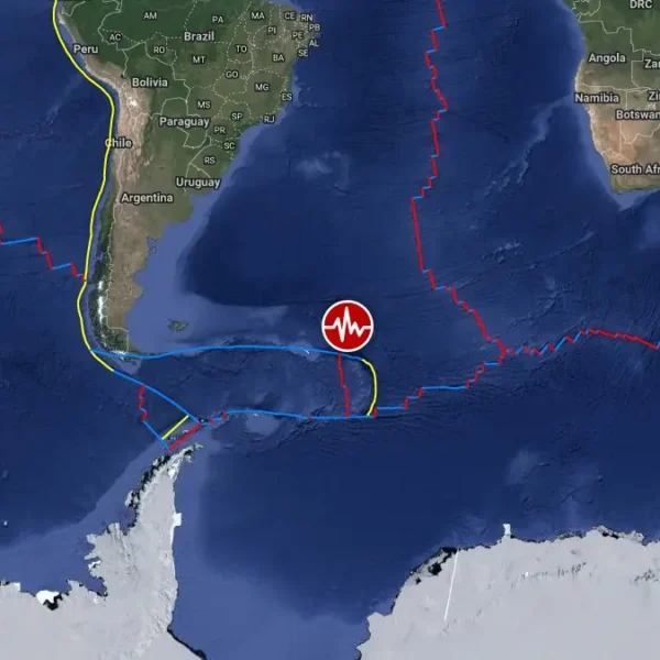 epicenter m6.4 earthquake south sandwich islands region july 11 2026