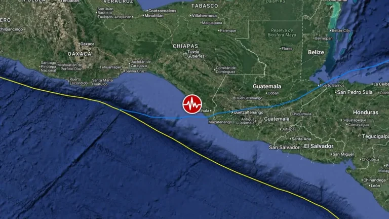 epicenter m7.3 earthquake offshore chiapas mexico july 17 2026