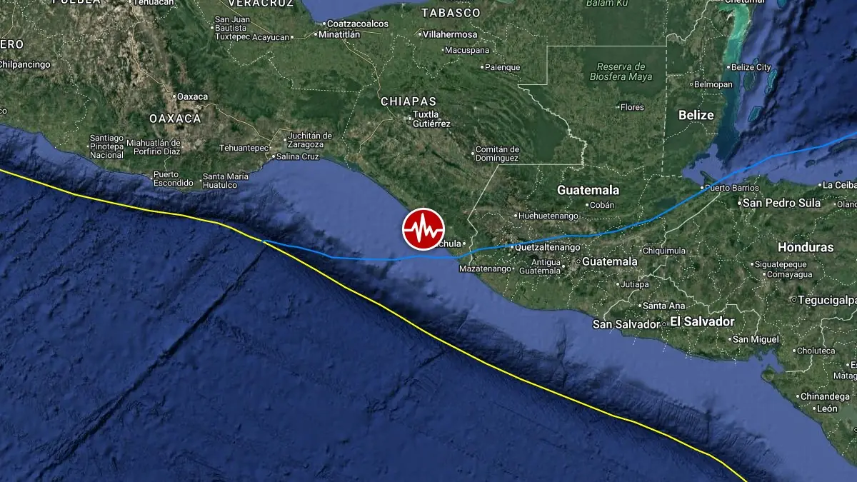 epicenter m7.3 earthquake offshore chiapas mexico july 17 2026