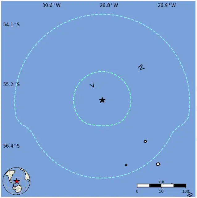 m6.4 earthquake south sandwich islands region july 11 2026 usgs epe