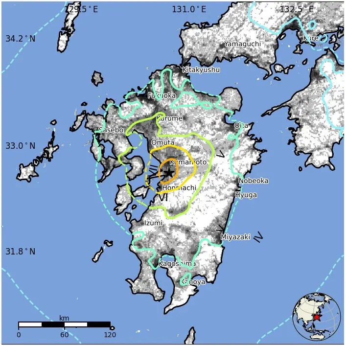 m6.8 earthquake kyushu japan july 28 2026 usgs epe