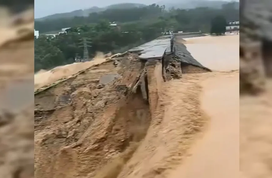 reservoir breach nanning guangxi china july 6 2026