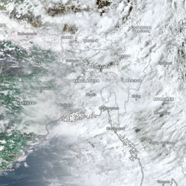 satellite image 0950 utc july 12 2026 bangladesh