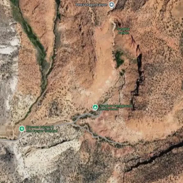 sunglow campground gmaps view