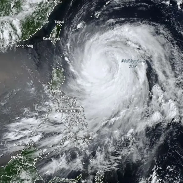 typhoon bavi (inday) aat 0650 utc on july 9 2026