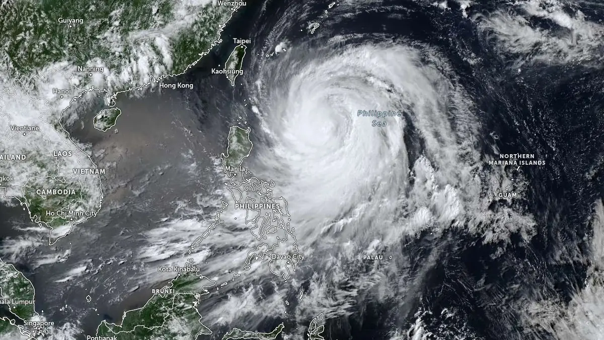 typhoon bavi (inday) aat 0650 utc on july 9 2026