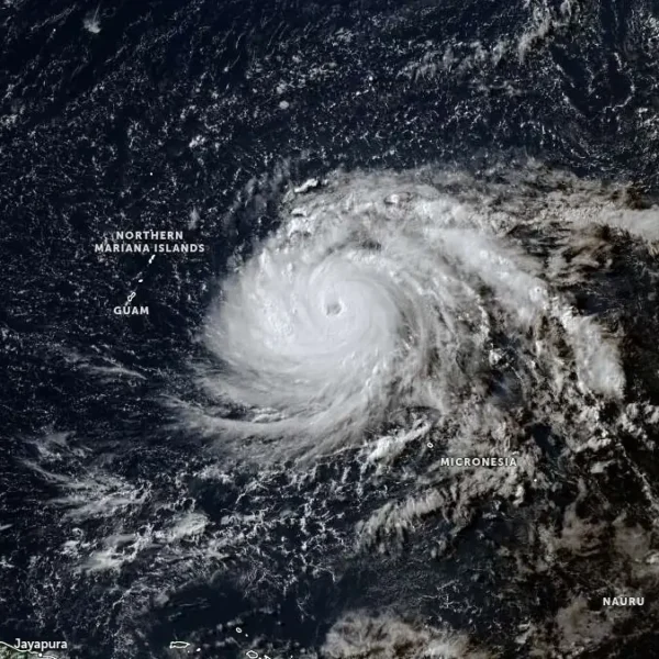 typhoon bavi satellite image 0630 utc july 3 2026