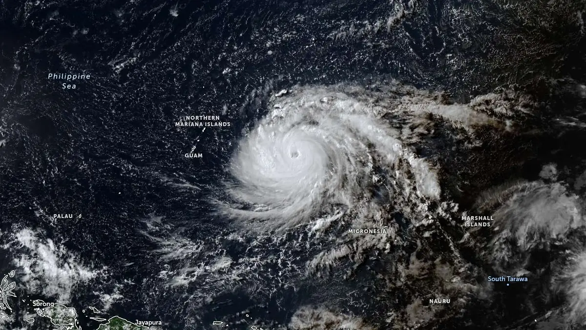 typhoon bavi satellite image 0630 utc july 3 2026