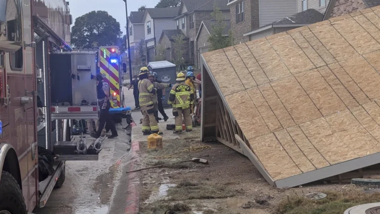 Deadly house collapse caused by strong winds in Texas on August 27, 2026