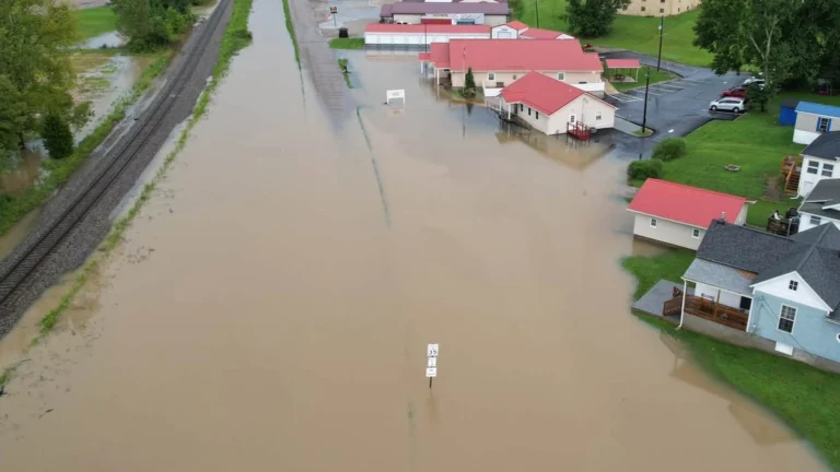 Flooding in Perry County, Ohio on August 11, 2026