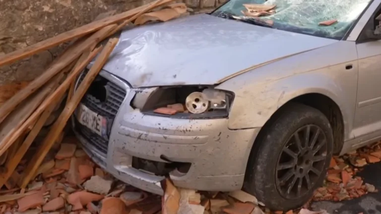 Tornado damage in Pomas, Aude, France on August 24, 2026
