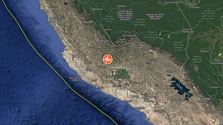 epicenter m6.7 earthquake central peru august 20 2026