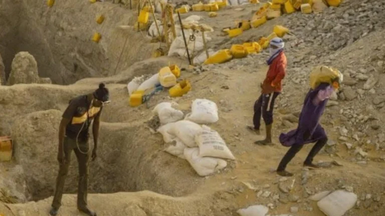 Al-Zar'a mine in West Kordofan dabanga social media
