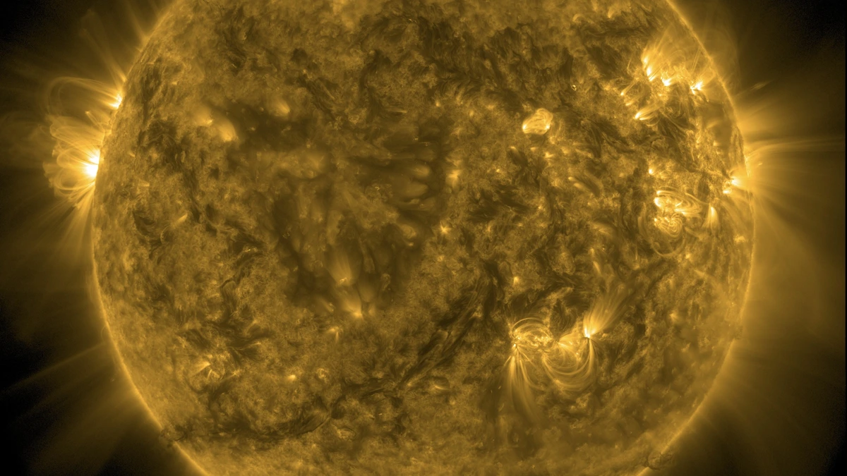 The Sun observed by NASA’s Solar Dynamics Observatory on September 10, 2025