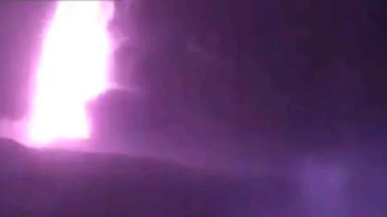 Lava effusions from Krakatau volcano on September 5, 2026. Credit: PVMBG