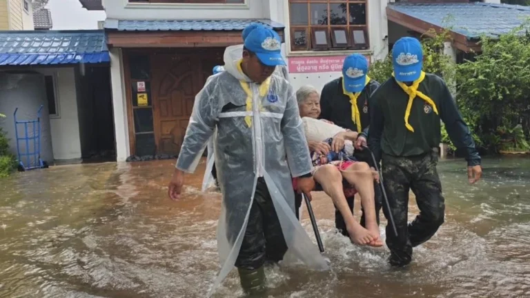 Rescue operations in Bangkok, Thailand on September 27, 2026