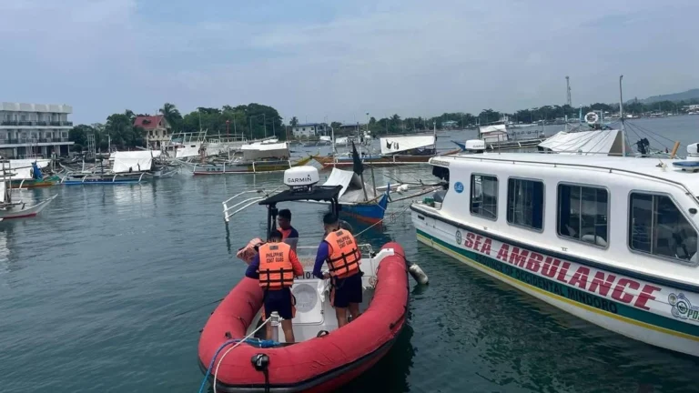 Rescue operatives searching for survivors on September 12, 2026 after MV June Aster ferry fire in Philippines