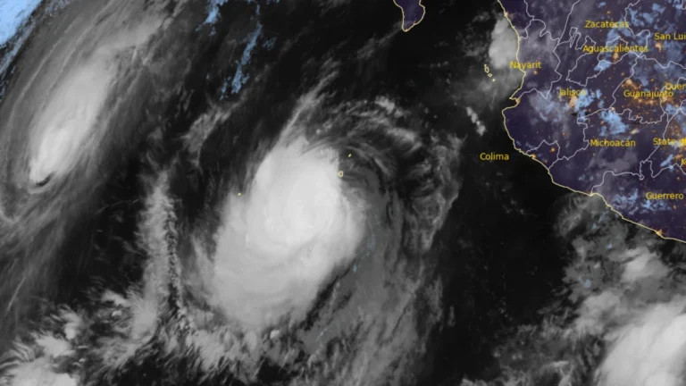 Satellite image of Hurricane Polo at 1230 UTC on September 26, 2026