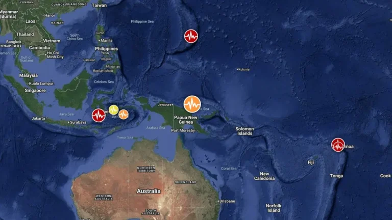 epicenter m6.4 earthquake eastern new guinea region papua new guinea september 20 2026