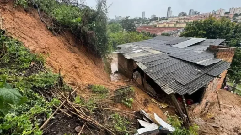 Landslide aftermath in Parana, Brazil on September 10, 2026