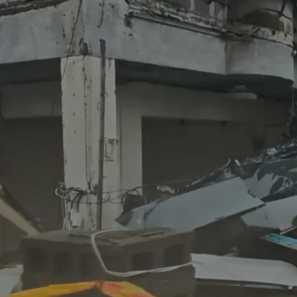 Damage caused by Typhoon Champi in Taiwan on October 24, 2026