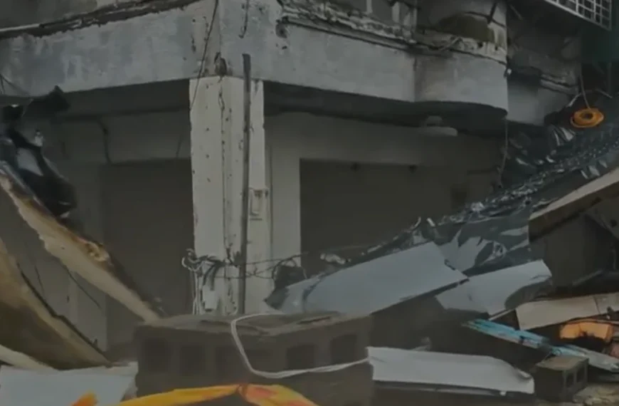 Damage caused by Typhoon Champi in Taiwan on October 24, 2026