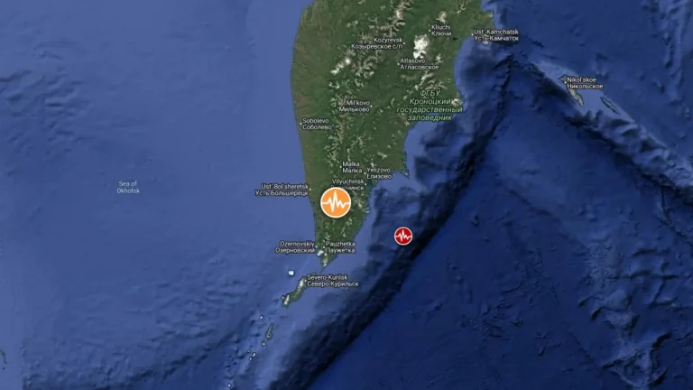 epicenter m6.9 earthquake kamchatka peninsula russia october 16 2026
