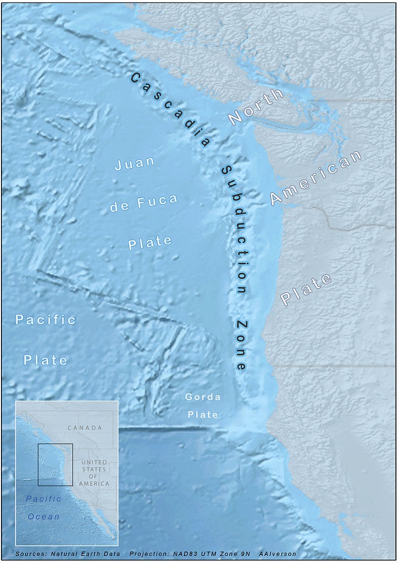 Cascadia subduction zone