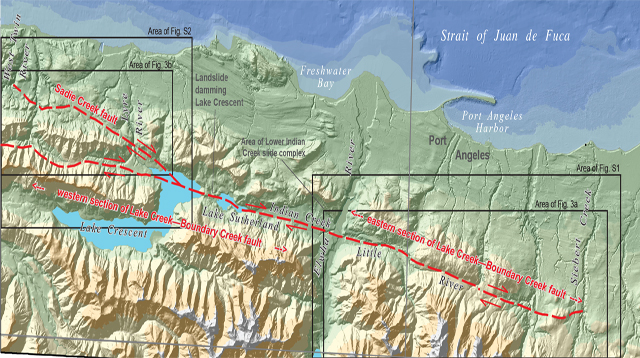 Olympic Mountain faults