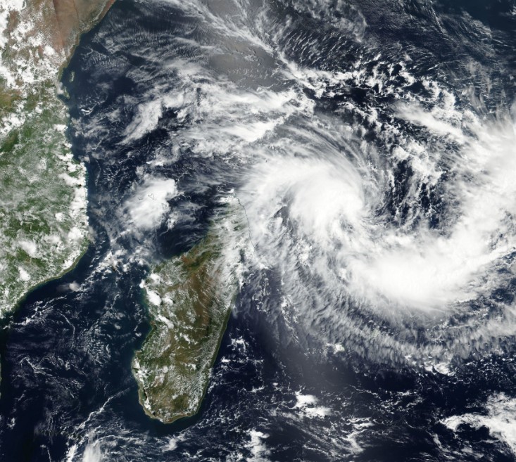 Tropical Cyclone Enawo - Satellite image by Suomi NPP on March 3, 2017