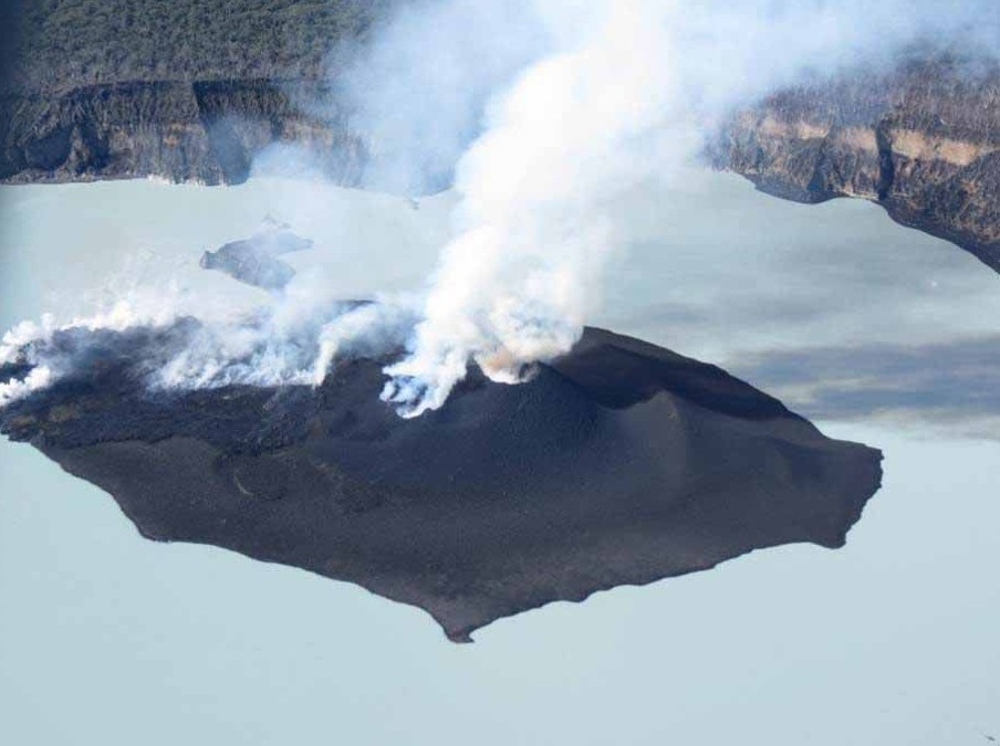 Ambae volcano on September 30, 2017