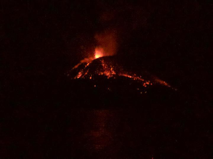 Eruption at Anak Krakatau, February 20, 2017