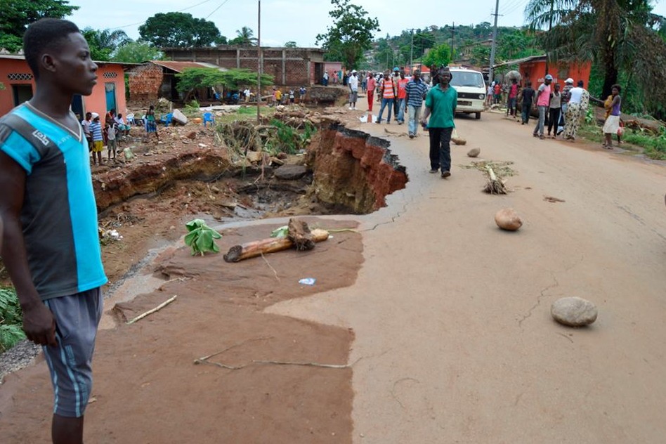 Boma, DR Congo - Flash flood on December 27, 2016