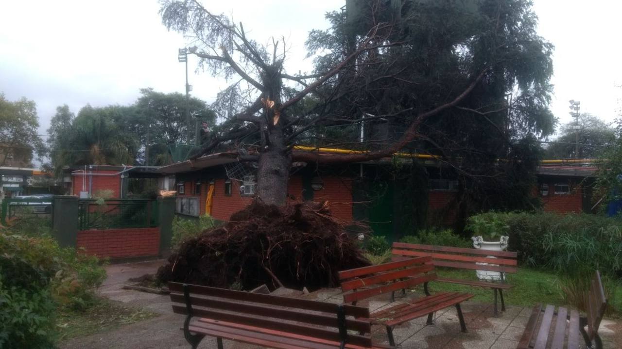 Severe storm in Buenos Aires, April 29, 2018