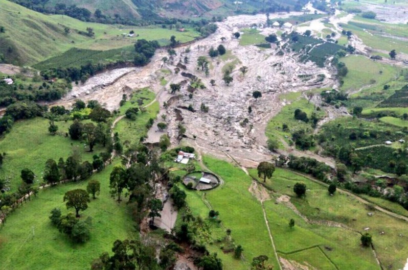 Flooding in Huila, Colombia - February 2017