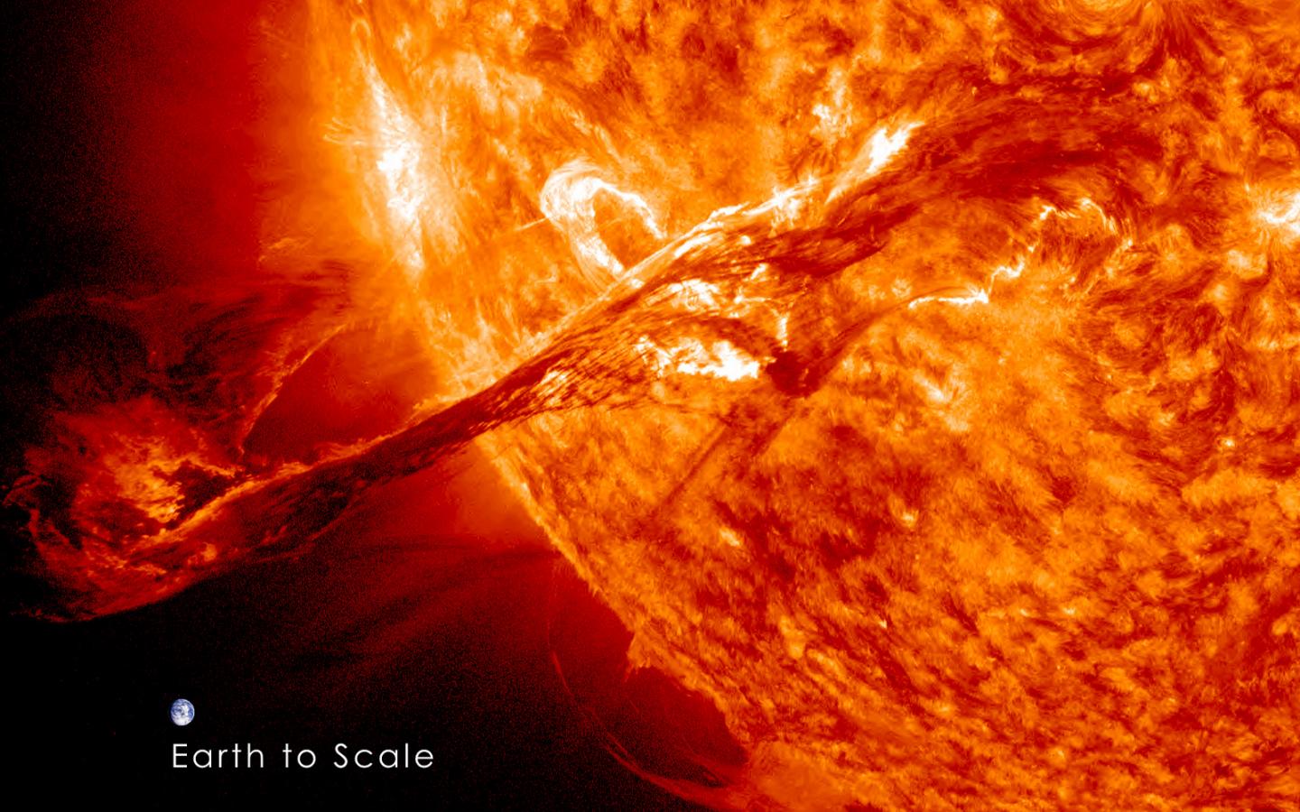 Coronal mass ejections from the sun heat Earth's upper atmosphere, then cool it dramatically, according to a new University of Colorado Boulder study