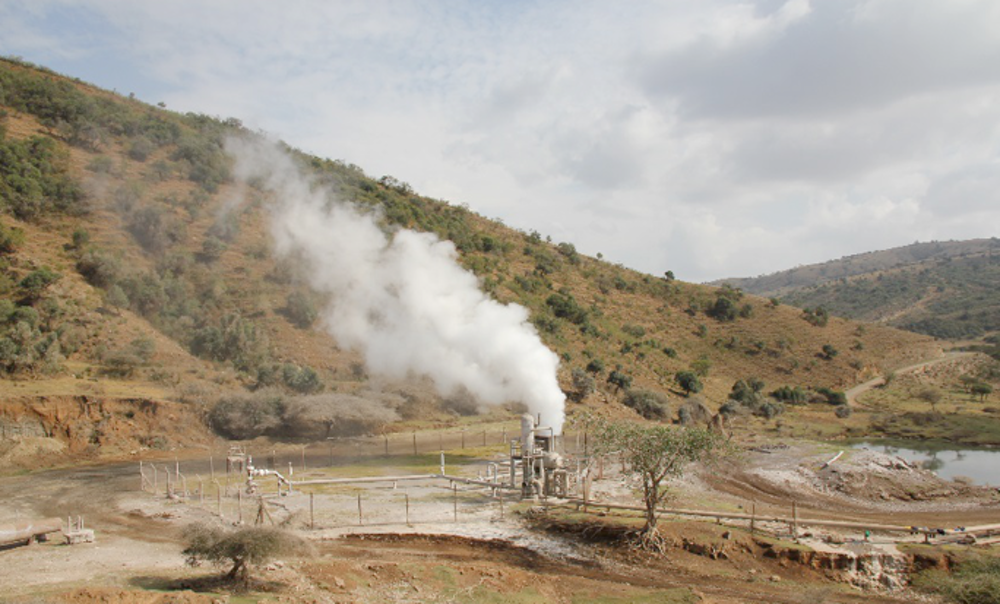 A productive geothermal well on Aluto