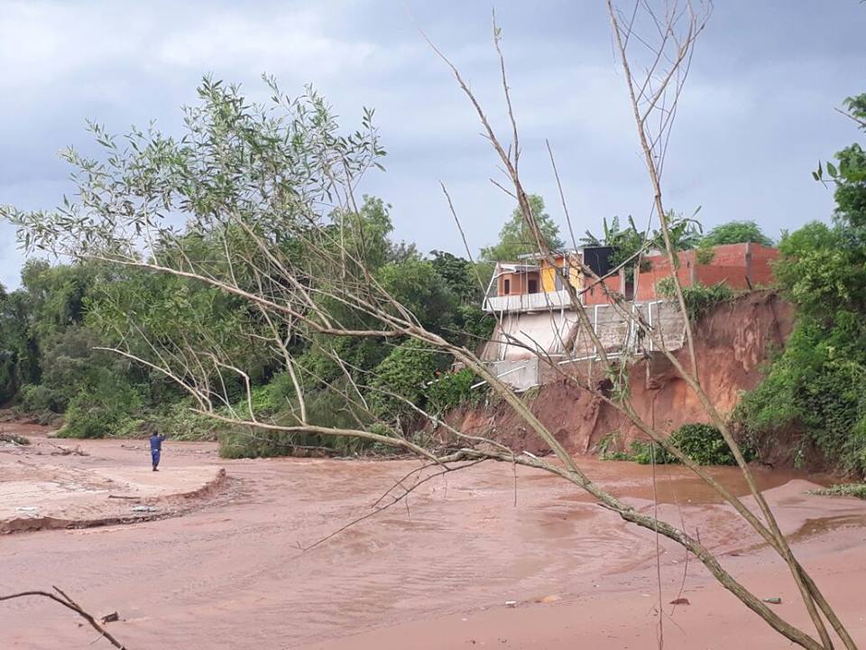 Flood aftermath in Bolivia - January 2018
