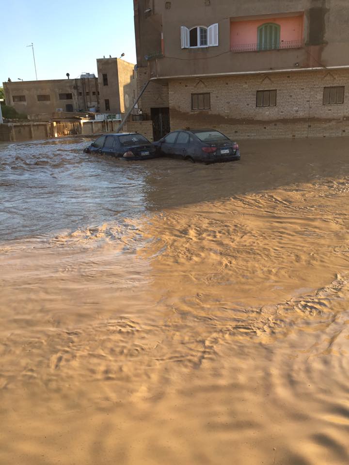 Egypt flood October 2016