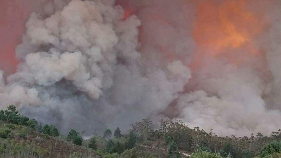Knysna Fire - South Africa, June 7, 2017
