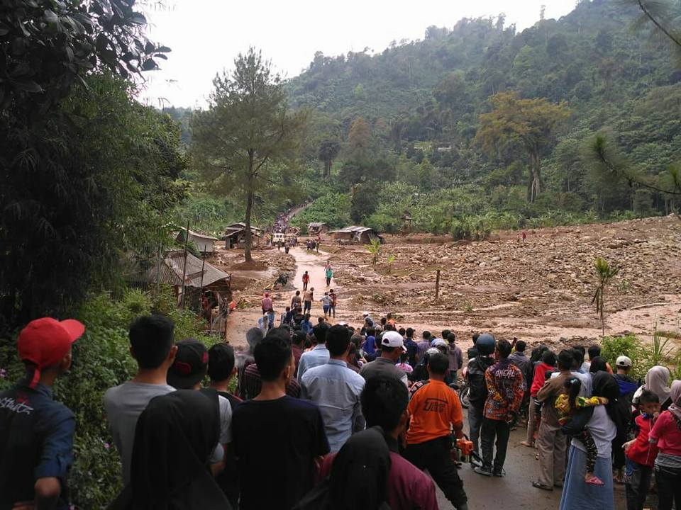 Landslide, Bogor, Indonesia, April 2018