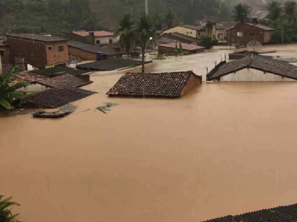 Floods in Pernambuco, Brazil on May 28, 2017
