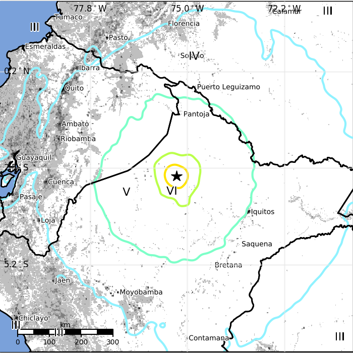 Peru - Ecuador border region earthquake April 18, 2017 - Exposure
