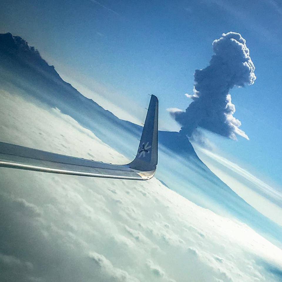 Popocatepetl eruption on November 25, 2016